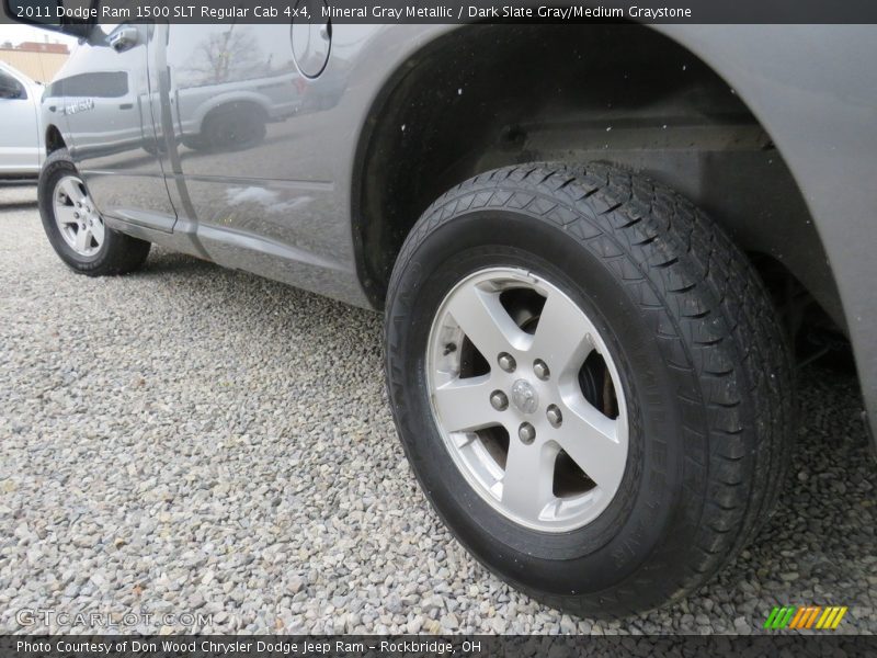 Mineral Gray Metallic / Dark Slate Gray/Medium Graystone 2011 Dodge Ram 1500 SLT Regular Cab 4x4