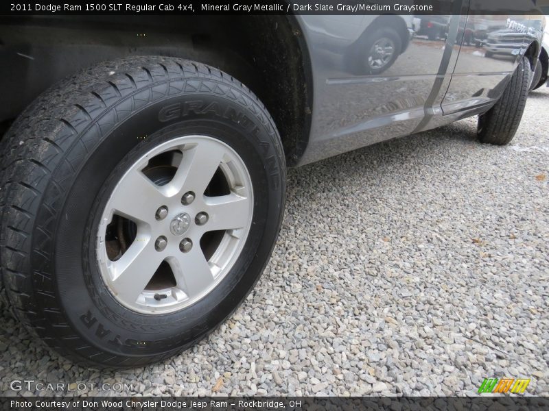 Mineral Gray Metallic / Dark Slate Gray/Medium Graystone 2011 Dodge Ram 1500 SLT Regular Cab 4x4