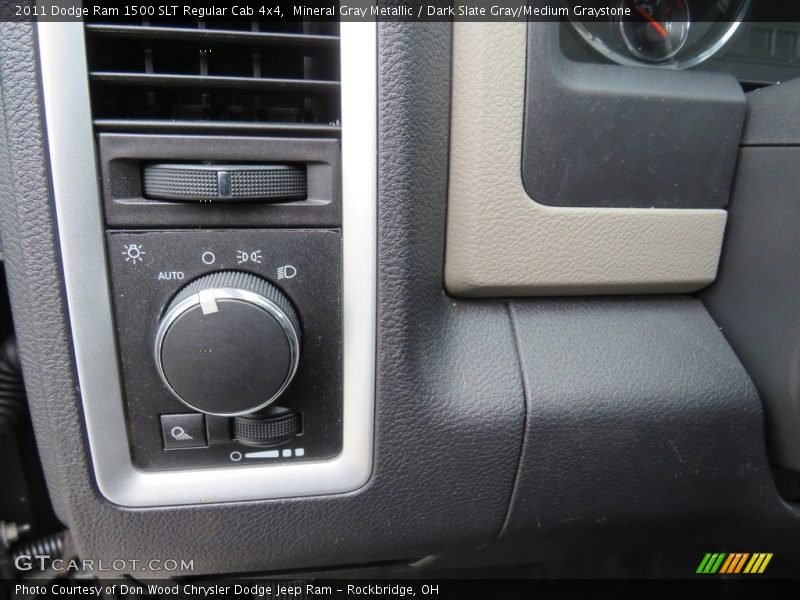 Mineral Gray Metallic / Dark Slate Gray/Medium Graystone 2011 Dodge Ram 1500 SLT Regular Cab 4x4