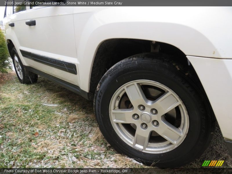Stone White / Medium Slate Gray 2006 Jeep Grand Cherokee Laredo