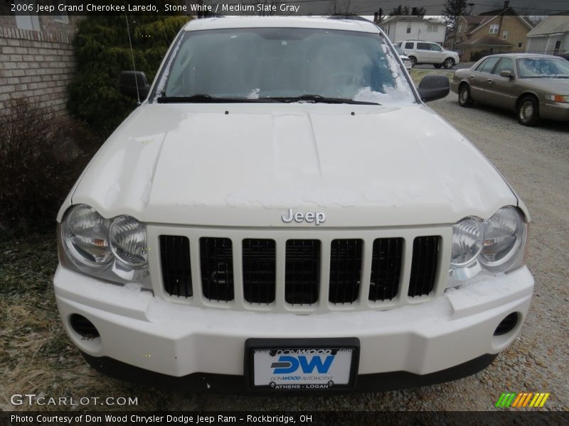 Stone White / Medium Slate Gray 2006 Jeep Grand Cherokee Laredo