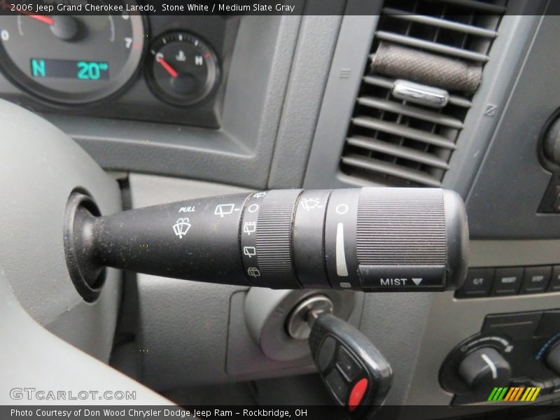 Stone White / Medium Slate Gray 2006 Jeep Grand Cherokee Laredo