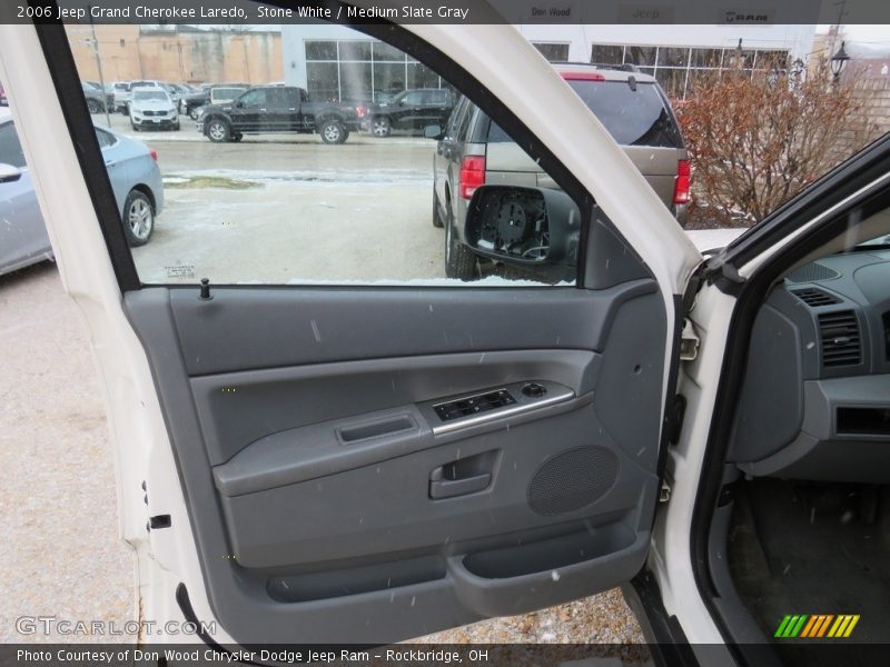 Stone White / Medium Slate Gray 2006 Jeep Grand Cherokee Laredo