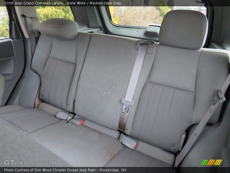 Stone White / Medium Slate Gray 2006 Jeep Grand Cherokee Laredo