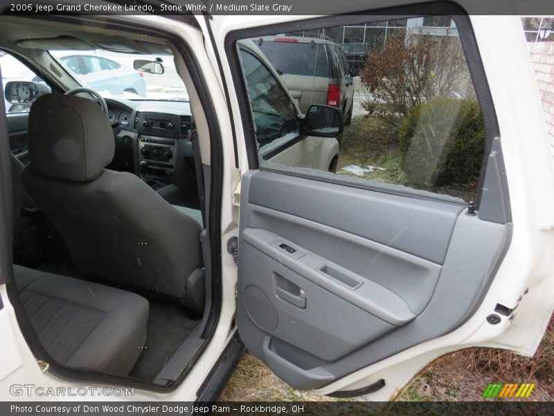 Stone White / Medium Slate Gray 2006 Jeep Grand Cherokee Laredo