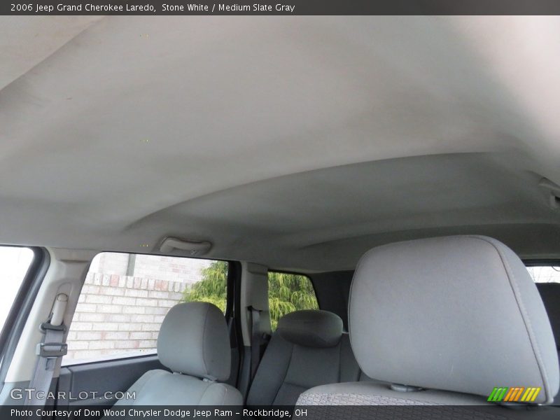 Stone White / Medium Slate Gray 2006 Jeep Grand Cherokee Laredo