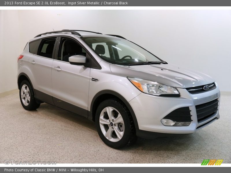 Ingot Silver Metallic / Charcoal Black 2013 Ford Escape SE 2.0L EcoBoost
