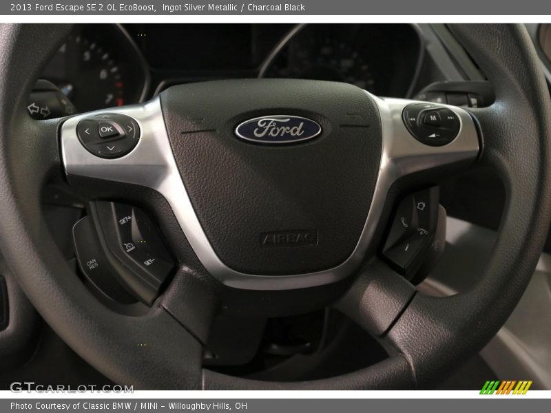 Ingot Silver Metallic / Charcoal Black 2013 Ford Escape SE 2.0L EcoBoost