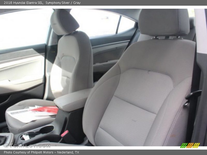 Symphony Silver / Gray 2018 Hyundai Elantra SEL