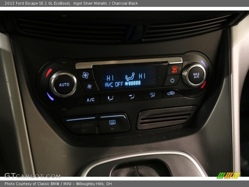 Ingot Silver Metallic / Charcoal Black 2013 Ford Escape SE 2.0L EcoBoost