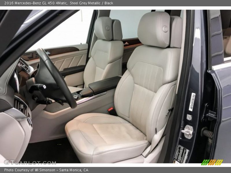 Steel Grey Metallic / Black 2016 Mercedes-Benz GL 450 4Matic