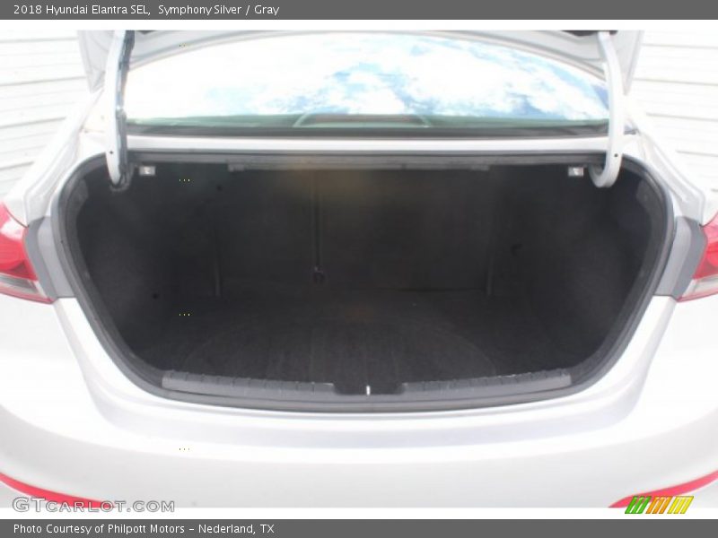Symphony Silver / Gray 2018 Hyundai Elantra SEL