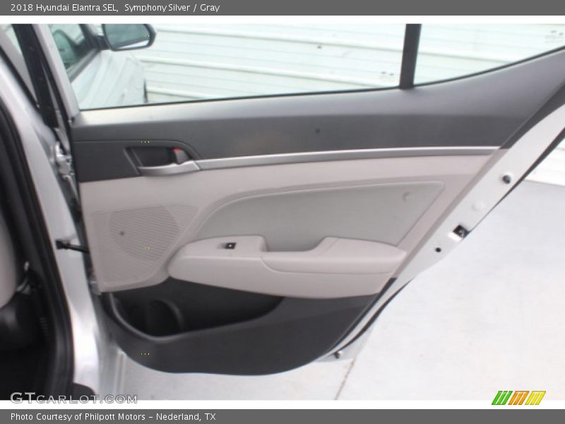 Symphony Silver / Gray 2018 Hyundai Elantra SEL