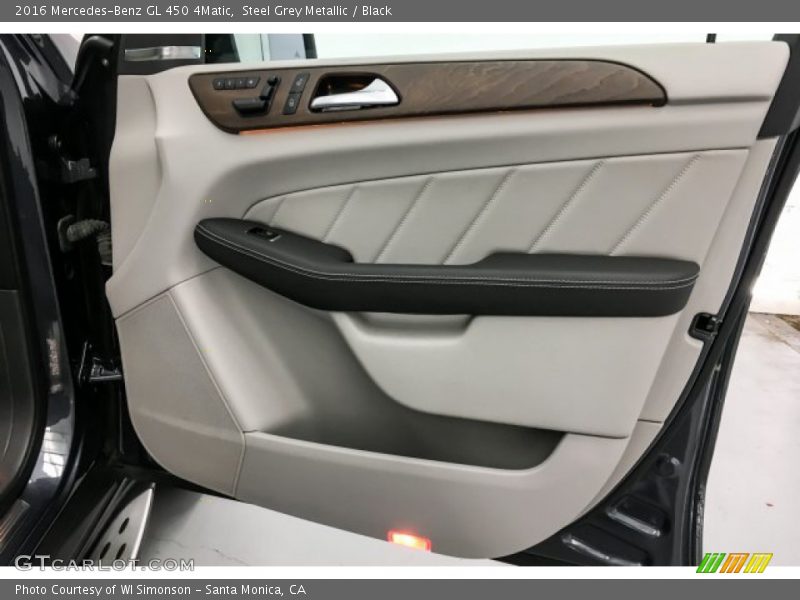 Steel Grey Metallic / Black 2016 Mercedes-Benz GL 450 4Matic