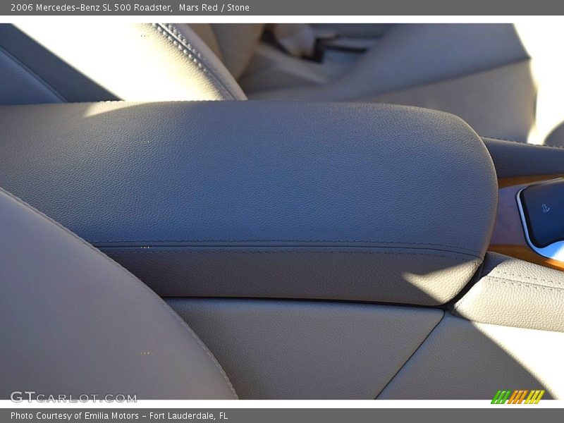 Mars Red / Stone 2006 Mercedes-Benz SL 500 Roadster