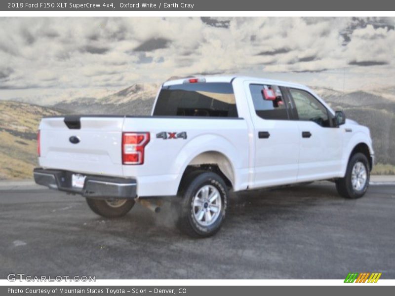 Oxford White / Earth Gray 2018 Ford F150 XLT SuperCrew 4x4