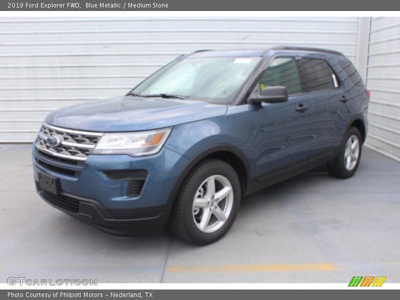  2019 Explorer FWD Blue Metallic