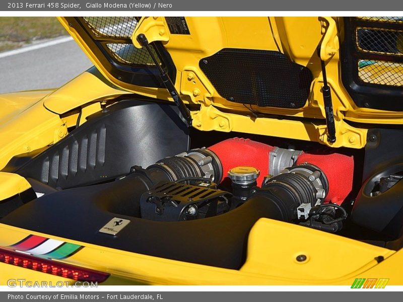  2013 458 Spider Engine - 4.5 Liter DI DOHC 32-Valve VVT V8