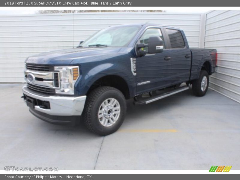 Blue Jeans / Earth Gray 2019 Ford F250 Super Duty STX Crew Cab 4x4