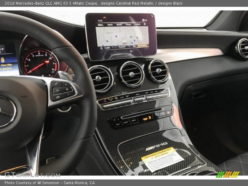 Controls of 2019 GLC AMG 63 S 4Matic Coupe