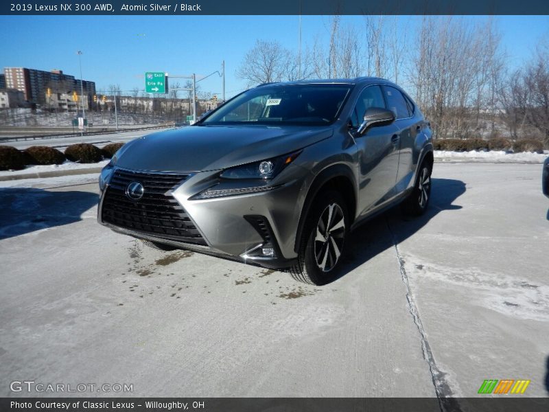 Atomic Silver / Black 2019 Lexus NX 300 AWD