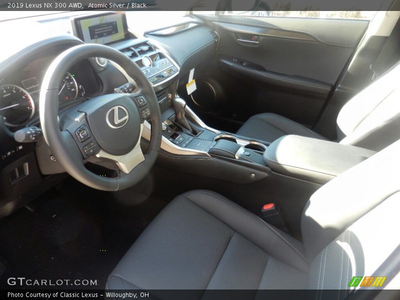 Atomic Silver / Black 2019 Lexus NX 300 AWD