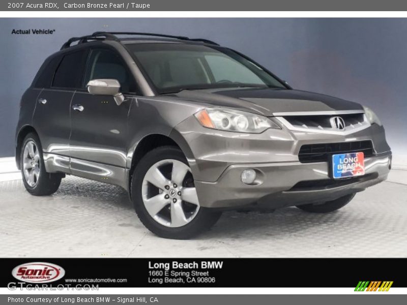 Carbon Bronze Pearl / Taupe 2007 Acura RDX