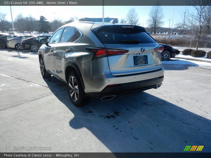 Atomic Silver / Black 2019 Lexus NX 300 AWD