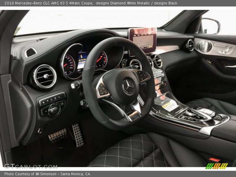 Dashboard of 2019 GLC AMG 63 S 4Matic Coupe