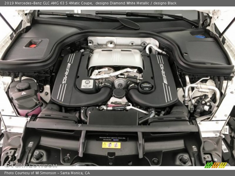  2019 GLC AMG 63 S 4Matic Coupe Engine - 4.0 Liter AMG biturbo DOHC 32-Valve VVT V8
