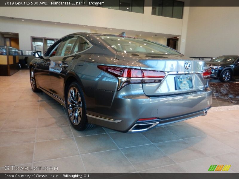 Manganese Luster / Parchment 2019 Lexus LS 500 AWD