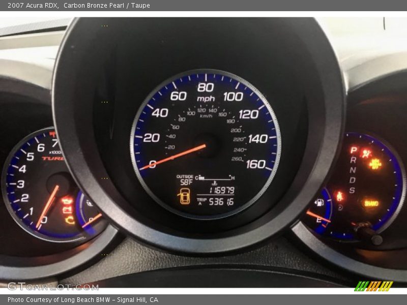 Carbon Bronze Pearl / Taupe 2007 Acura RDX