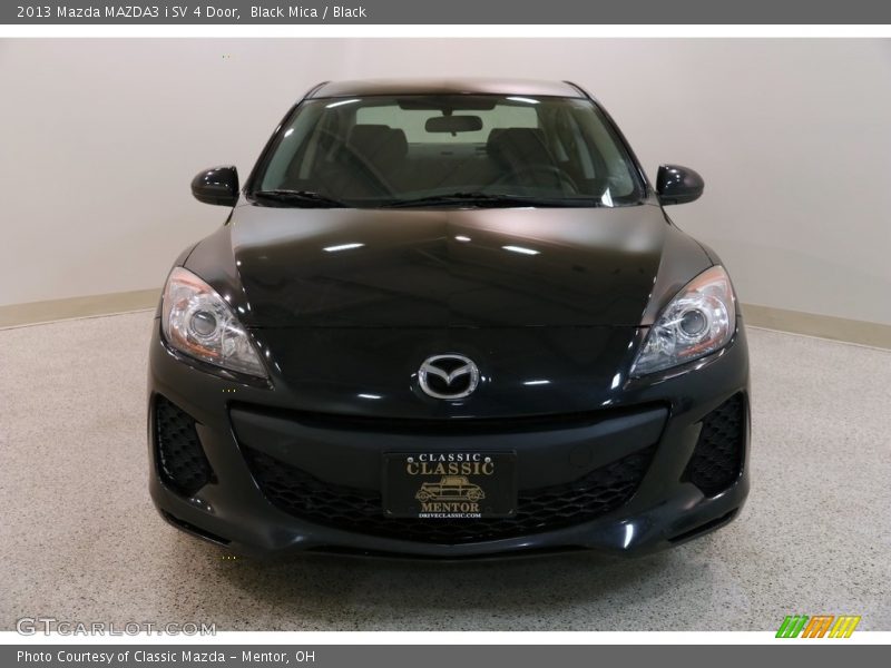 Black Mica / Black 2013 Mazda MAZDA3 i SV 4 Door
