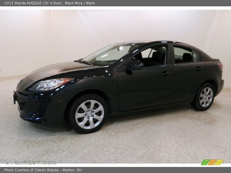 Black Mica / Black 2013 Mazda MAZDA3 i SV 4 Door