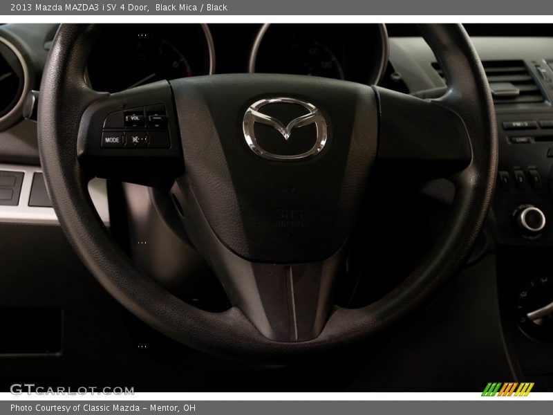 Black Mica / Black 2013 Mazda MAZDA3 i SV 4 Door