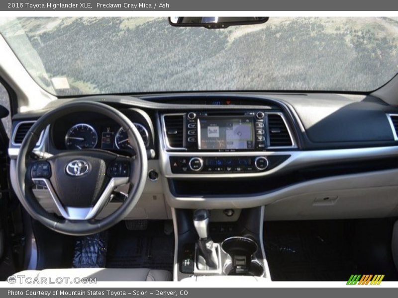 Predawn Gray Mica / Ash 2016 Toyota Highlander XLE