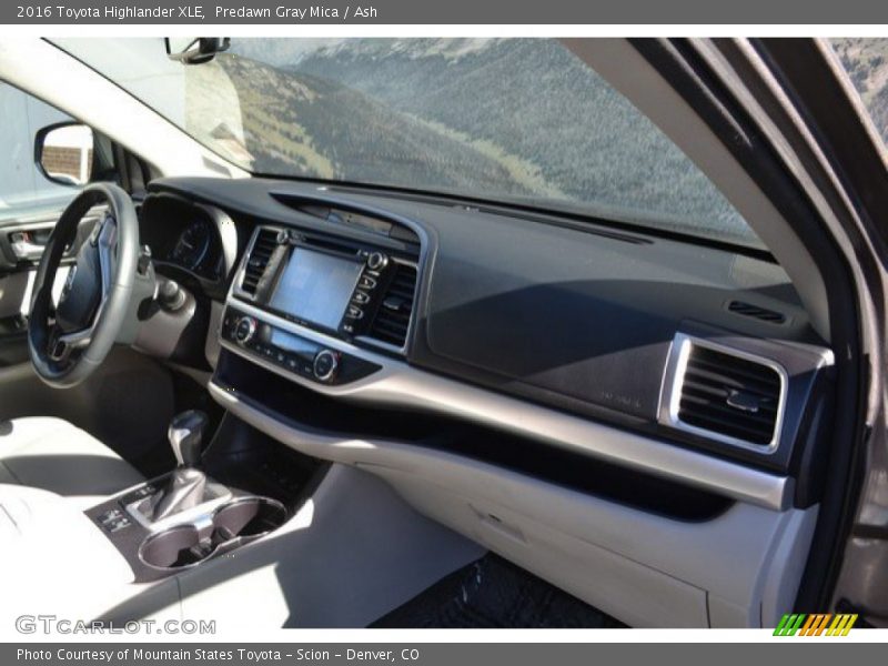 Predawn Gray Mica / Ash 2016 Toyota Highlander XLE