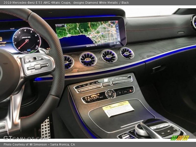 designo Diamond White Metallic / Black 2019 Mercedes-Benz E 53 AMG 4Matic Coupe