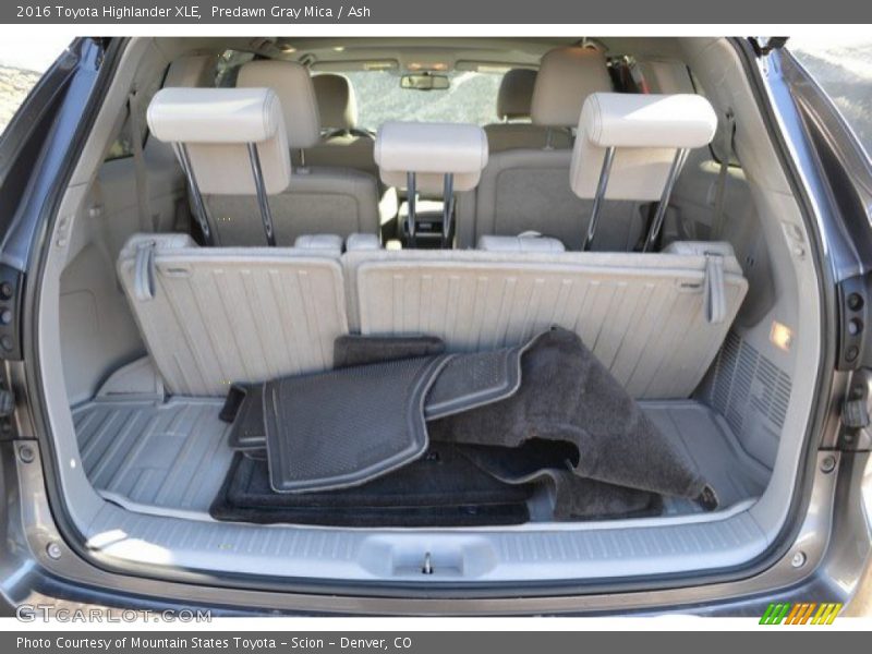 Predawn Gray Mica / Ash 2016 Toyota Highlander XLE
