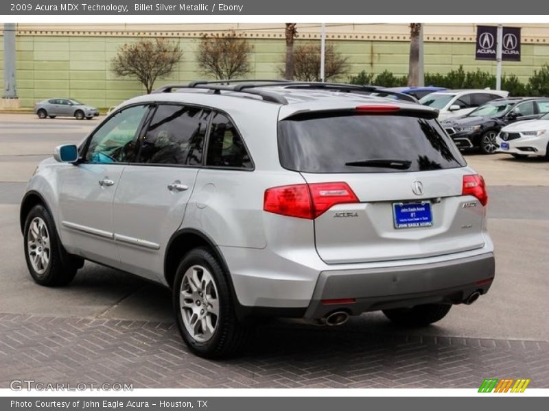 Billet Silver Metallic / Ebony 2009 Acura MDX Technology