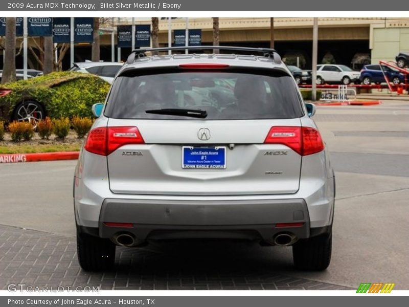 Billet Silver Metallic / Ebony 2009 Acura MDX Technology