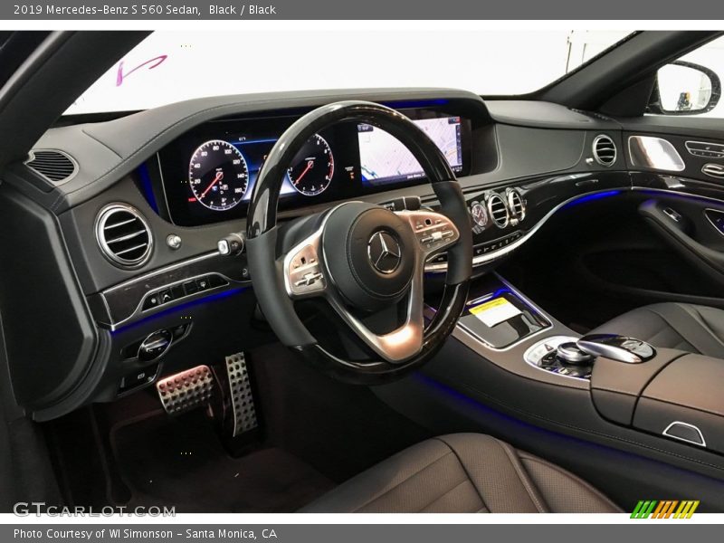 Black / Black 2019 Mercedes-Benz S 560 Sedan