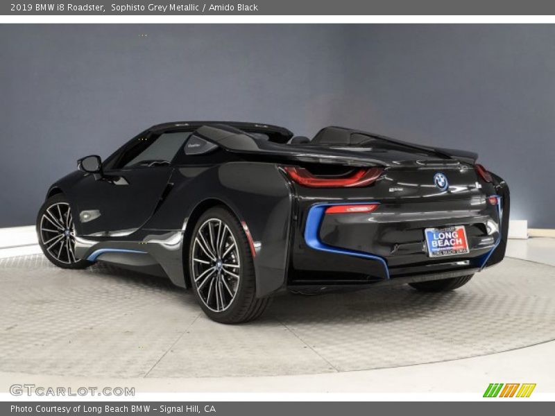 Sophisto Grey Metallic / Amido Black 2019 BMW i8 Roadster