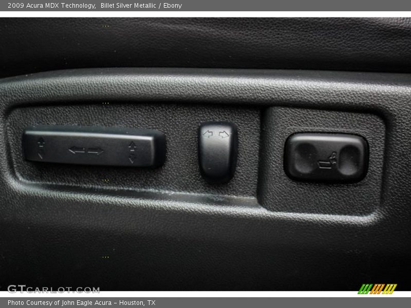Billet Silver Metallic / Ebony 2009 Acura MDX Technology