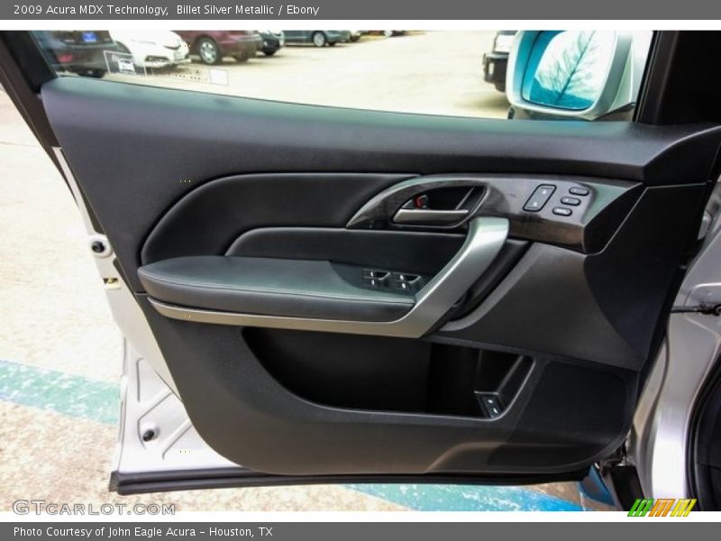 Billet Silver Metallic / Ebony 2009 Acura MDX Technology