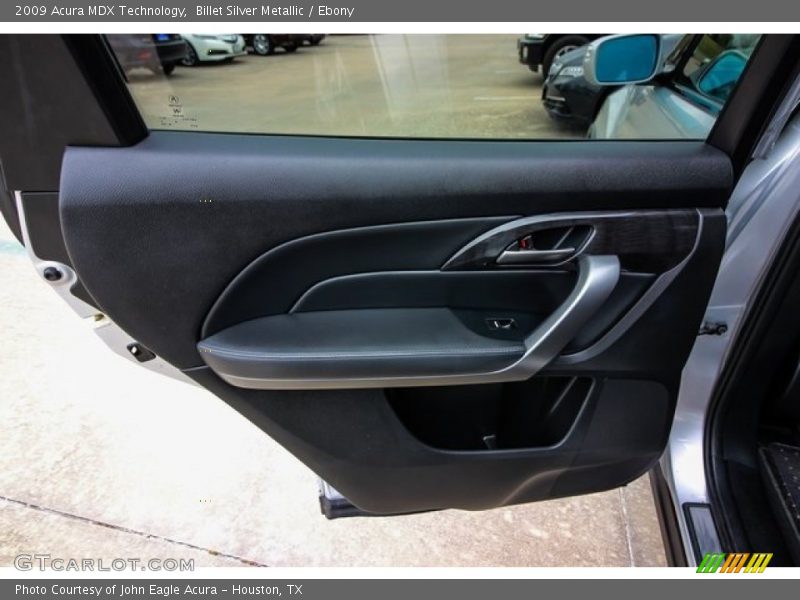 Billet Silver Metallic / Ebony 2009 Acura MDX Technology