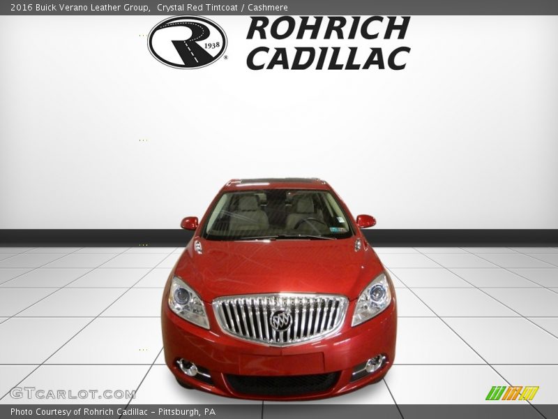 Crystal Red Tintcoat / Cashmere 2016 Buick Verano Leather Group