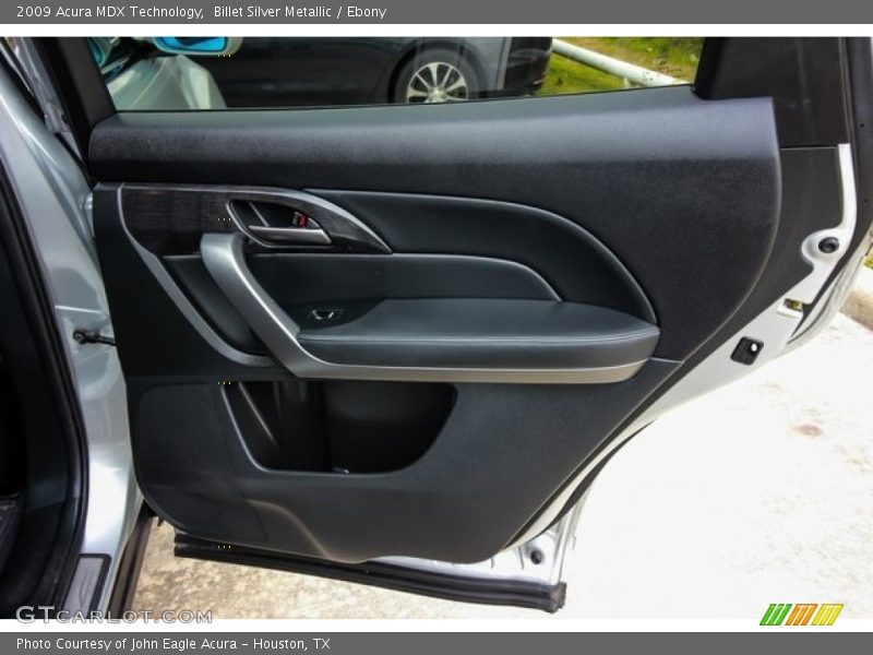 Billet Silver Metallic / Ebony 2009 Acura MDX Technology
