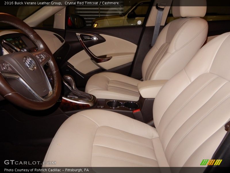 Crystal Red Tintcoat / Cashmere 2016 Buick Verano Leather Group