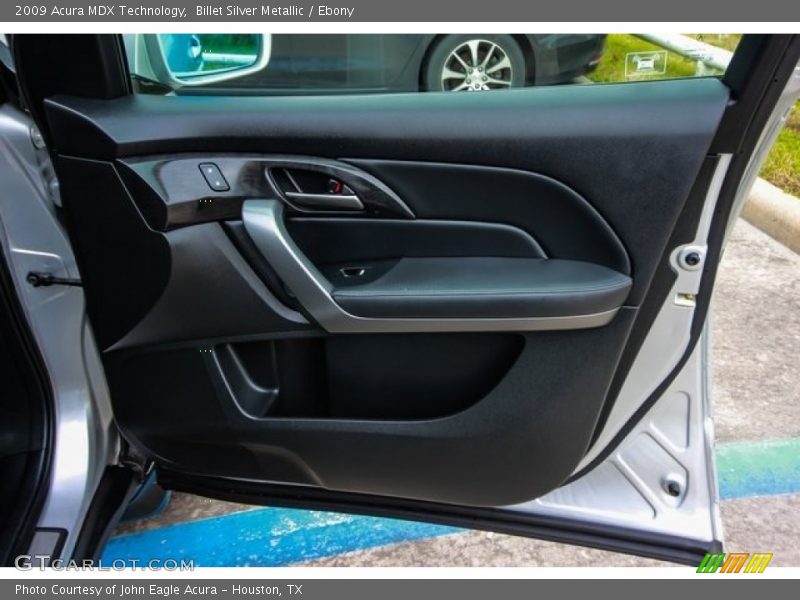 Billet Silver Metallic / Ebony 2009 Acura MDX Technology